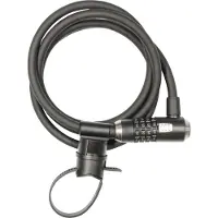 Kryptonite Kryptoflex 1218 Combo Cable Lucchetto per bicicletta (180 cm, grigio)