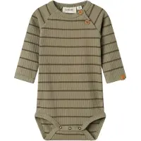 Lil´ Atelier Tutina / body per bambino 'NBMKail' cachi / oliva