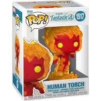 Funko POP! Figura Primi Passi I Fantastici Quattro Torcia Umana Marvel 9 Cm