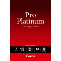 Canon Carta fotografica PT-101 Photo Paper Pro Platinum 300 grams A3 (20 vel)
