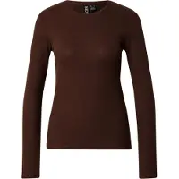 Pieces Top A Maniche Lunghe | Marrone | S