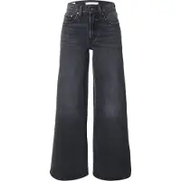 Levi's Jeans '728 High Rise Wide Leg' grigio scuro
