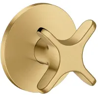 Axor hansgrohe One robinet d'arrêt encastré, avec poignée croisillon, 48771250, 48771250