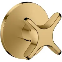 Axor hansgrohe One robinet d'arrêt encastré, avec poignée croisillon, 48771990, 48771990