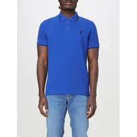 Save the Duck Polo in piquet richard, colore bluette