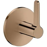 Axor hansgrohe One robinet d'arrêt encastré, avec poignée levier, 48772300, 48772300