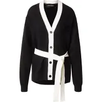 Karl Lagerfeld Autograph Contrast Cardigan Black/white Taglia: L | Cardigan Outlet | Donna | Nero