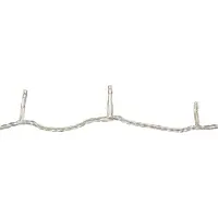 Konstsmide - Micro luci a LED, saldate, 20 diodi color ambra, trasformatore interno da 24 V, cavo trasparente; 6351-823