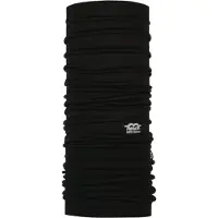 P.A.C. Merino Fleece Sciarpa a tubo Uomo (One Size, nero)
