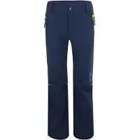 TROLLKIDS Kid's Hemsedal Softshell Pant Pantaloni softshell Bambini (128, blu)