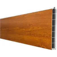 GROEN & JANSSEN GroJa BasicLine Sistema a innesto in PVC profilo singolo stretto golden_oak