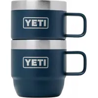 Yeti Coolers Rambler Stackable Mugs Bicchiere isolante (177 ml, blu/grigio)