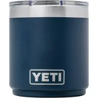Yeti Coolers Rambler Lowball 2.0 MS Bicchiere isolante (296 ml, blu/grigio)