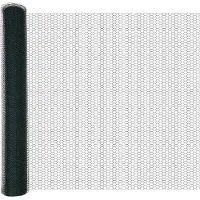 vidaXL Recinzione in rete metallica, 1,2 x 10 metri, PVC, colore verde