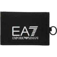 EA7 unisex. 7X000284_AF19722 Portafoglio nero Core (OSFA), Casual, Poliestere