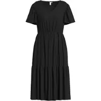 s.Oliver -qs Dress Black Taglia: 38 | Abiti Midi Outlet | Donna | Nero