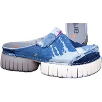 Art per donna. 11884E134003_034 1884E Zoccoli multicolori Madeira (37), 3 a 5cm, Nessuno, Casual, Multicolore