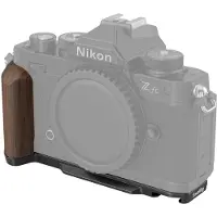 SmallRig 4802 Impugnatura a L in legno per Nikon Z fc, nero