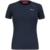 Salewa Women's Pedroc Dry Hybrid T-Shirt Maglia funzionale Donna (38, blu)