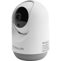 Tellur Telecamera intelligente wifi, panoramica e inclinabile, 3MP, ultrahd, bianco