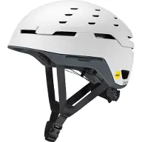 Smith - Casco da sci alpinismo - Summit MIPS Matte White / Slate - Taglia 59-63 cm - Bianco