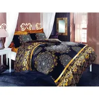 L'essentiel Maison MOB, Biancheria da letto 240 x 220 cm - Oman (multicolore)