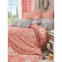 L'essentiel Maison , Adal- PRL3843, Arancione, Copriletti, 100% cotone rinforzato