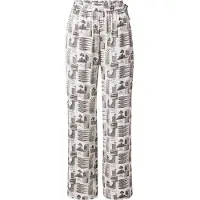 Scotch & Soda Gia - Mid Rise Wide Leg Elasticated Trousers Art Dept Collag Taglia: S/32 | Pantaloni Outlet | Donna