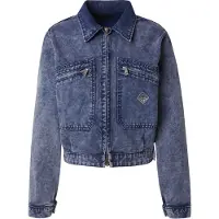 Scotch & Soda Mountain Dyed Denim Canvas Workwear Jacket Navy Taglia: XS | Giacche di jeans Outlet | Donna | Blu