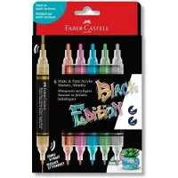 Faber Castell Pennarello Acrilico Black Edition Shake &amp; Paint