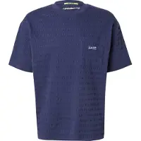 Scotch & Soda Relaxed-fit Horizonal Textured T-shirt Peacoat Taglia: M | Magliette basic Outlet | Uomo
