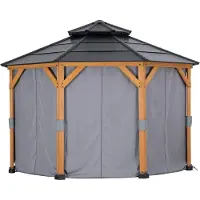 Mountfield Tenda per padiglione in acciaio - 395 x 395 cm