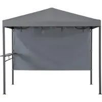 Sunjoy Padiglione idromassaggio grigio Kabru 220 x 280 cm