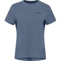 Norrøna Women's Femund Tech T-Shirt Maglia funzionale Donna (S, blu)