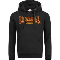 Lonsdale Felpa 'Classic' curry / rosso / nero