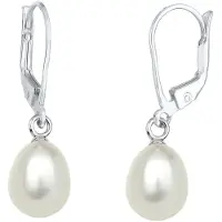 Elli Orecchini argento / bianco perla