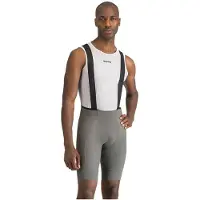 Sportful SRK Bibshort Pantaloni da ciclismo Uomo (L, grigio)