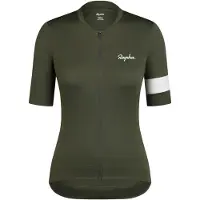 Rapha Women's Core Jersey Maglietta da ciclismo Donna (XXS, olivia)