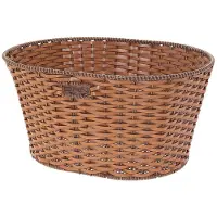 BRN Cesto Vintage Eco Leather Oval
