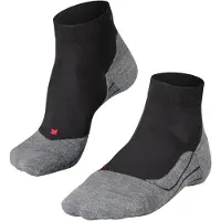 Falke Women's RU4 Short Calze da running Donna (35-36, grigio/nero)
