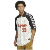 Adidas Camicia a maniche corte Winter Shooter Long-Sleeve Top uomini - Beige - EU XL