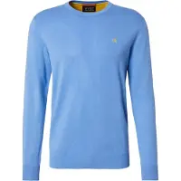 Scotch & Soda Regular-fit Ecovero Blend Crewneck Blue Bonnet Taglia: S | Maglioni a maglia Outlet | Uomo | Blu
