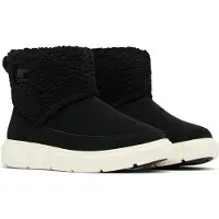 Sorel Women's Explorer III Slip-On Cozy Waterproof Scarpe invernali Donna (37,5, nero)