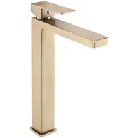 Valvex ARS BRUSHED GOLD Miscelatore alto per lavabo freestanding