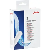 Jura Cartuccia Filtro Acqua Claris White (3 Pcs)