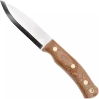 Casström No. 10 SFK 13150 Satin A8 Mod, Canvas Micarta, coltello da bushcraft