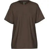 Pieces T-shirt Oversize | Marrone | XS