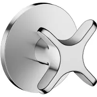 Axor hansgrohe One robinet d'arrêt encastré, avec poignée croisillon, 48771000, 48771000
