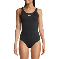 FILA Saki Racer Back Swimsuit Black Taglia: XS | Costumi Interi Outlet | Donna | Nero