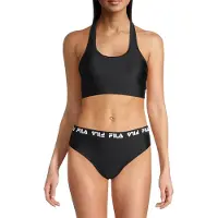 FILA Sorano Racer Back Bikini Black Taglia: XS | Bikini Outlet | Donna | Nero